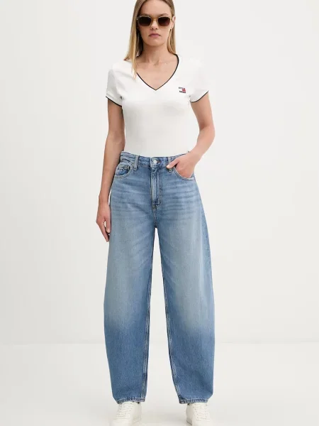 Tommy Jeans rifle dámske modrá