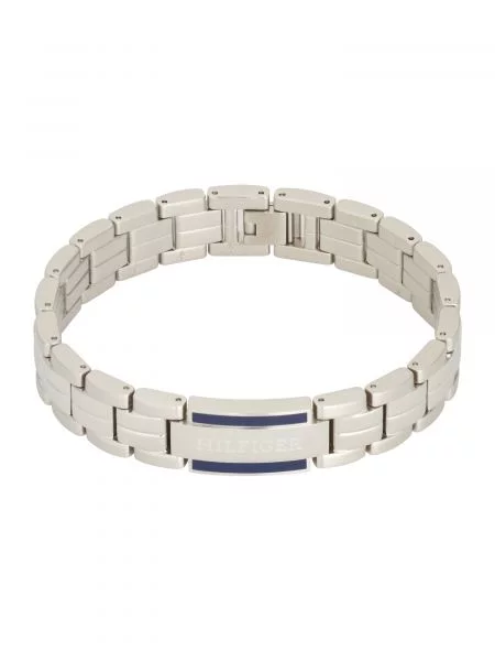 TOMMY HILFIGER Náramok PARKER námornícka / strieborná modrá
