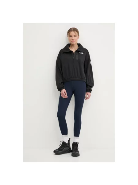 Bluza polarowa The North Face polarowa czarna