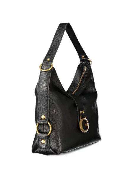Шопинг чанта Guess с автограф черно