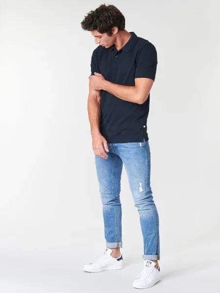 JACK & JONES Tricou bleumarin albastru