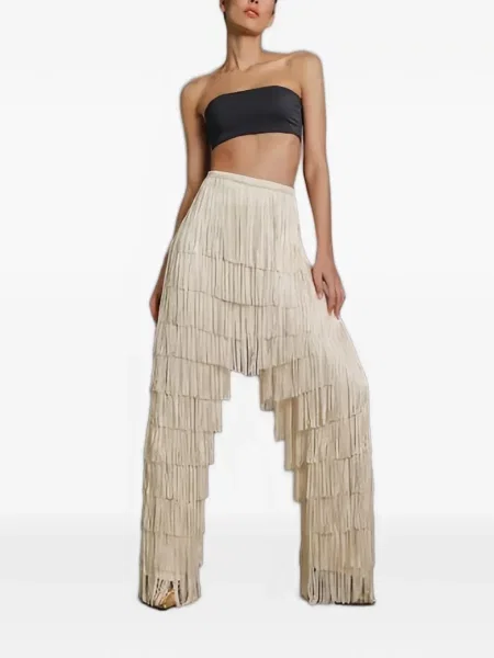 Pantaloni Eldorado cu franjuri