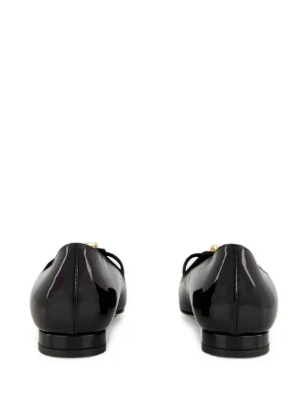Pantofi cu toc Manolo Blahnik fără toc negru