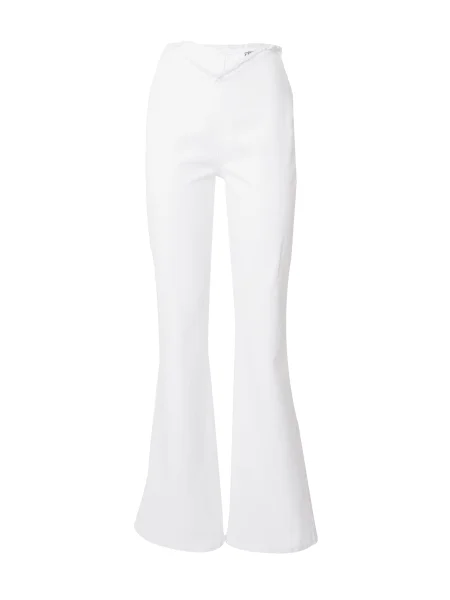 SHYX Džínsy denim biely