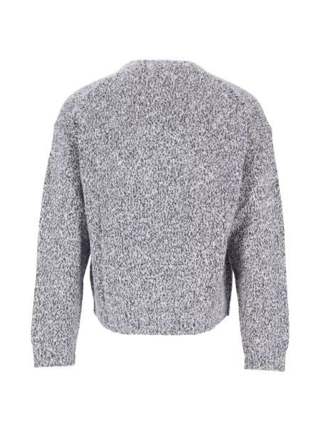 Džemper Maison Kitsuné s vezom siva