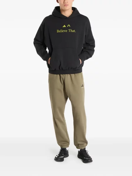 Polar Adidas w paski do kolan garniturowy czarny