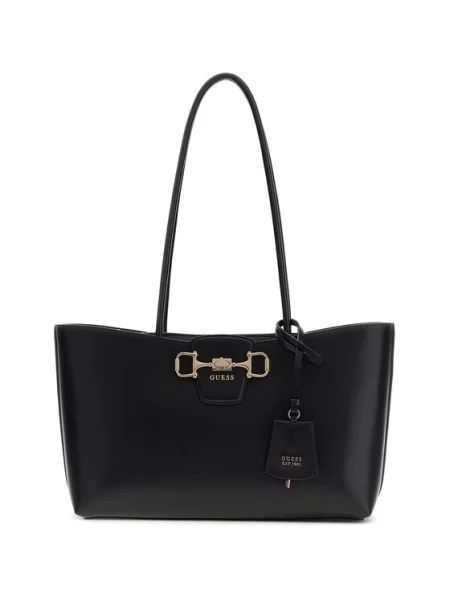 Τσάντα Guess Janie μαύρο
