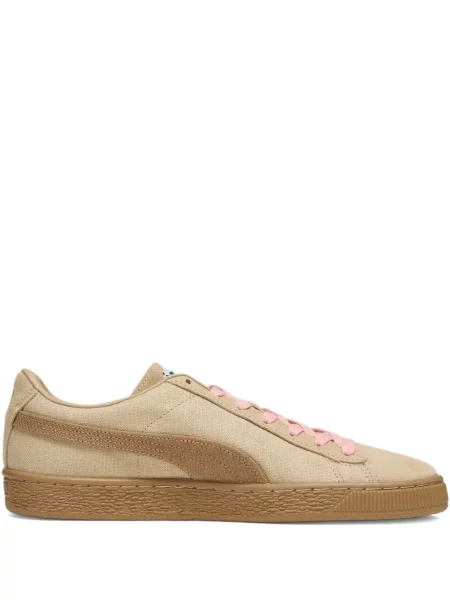 Sneakerși Puma Suede din piele de căprioară maro