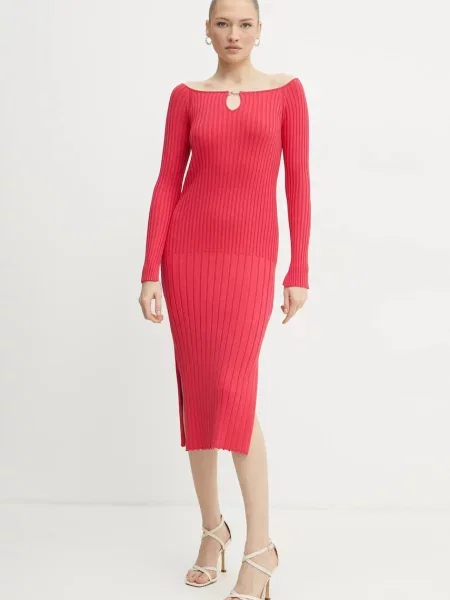 BOSS Orange rochie roz