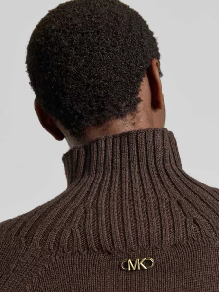 Sweter z dzianiny z czystego lnu Michael Michael Kors