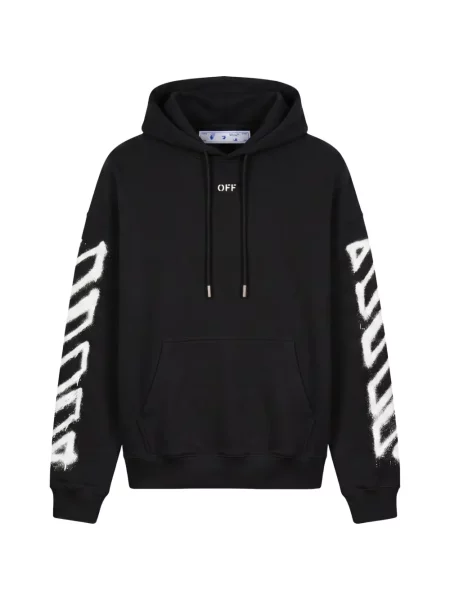 Hanorac cu glugă Off-white alb