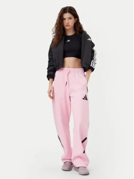 Adidas Teplákové kalhoty Z.N.E. Barrel Růžová černé