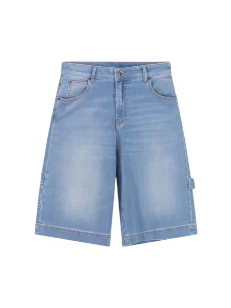 Szorty jeansowe 8pm niebieskie