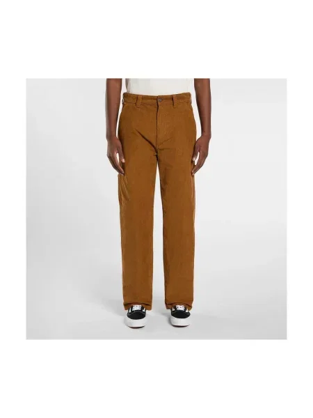 Menčestrové nohavice Dickies hnedá