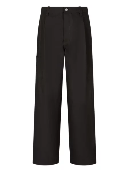 Pantaloni cargo Studio Tomboy plisate negru