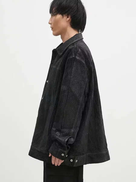 Μπουφάν με κορδόνι Rick Owens Jumbo Worker μαύρο