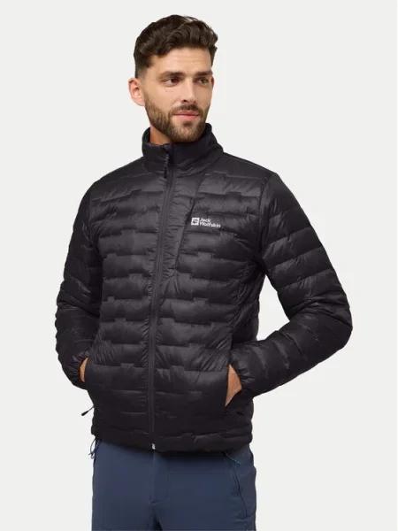 Jack Wolfskin Vatovaná bunda Passamani čierna
