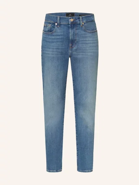 7 For All Mankind Obcisłe Dżinsy Relaxed Skinny blau