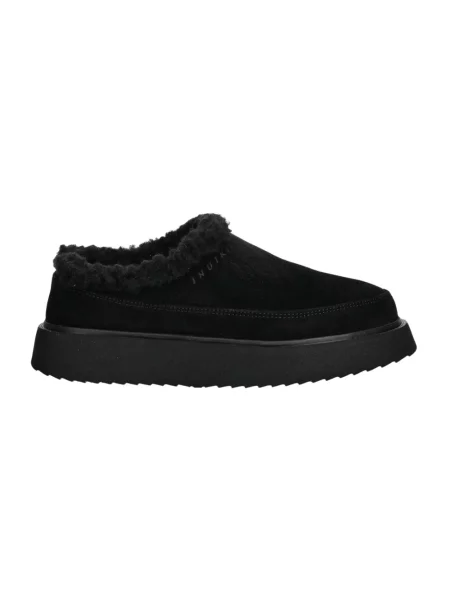 Inuikii kapcie zamszowe Classic Micro czarny