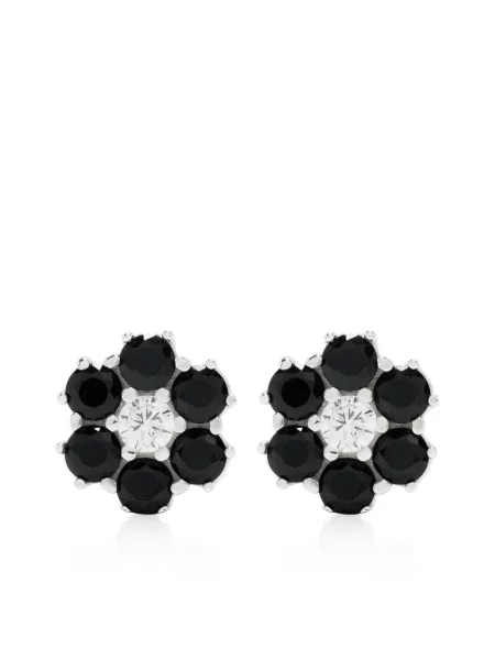 Обеци Hatton Labs камъни черно