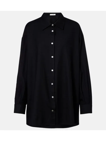 Top The Row wełniany czarny