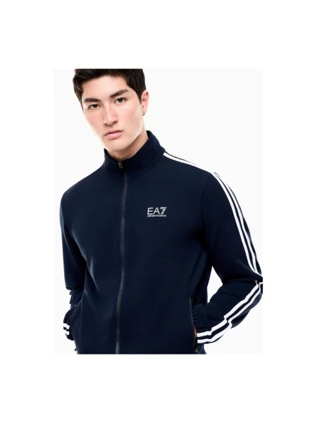 Geacă Emporio Armani Ea7 albastru
