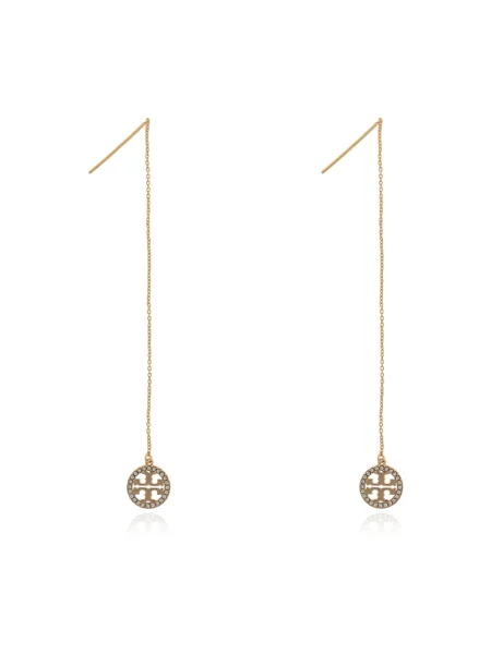 Kolczyki Tory Burch żółte