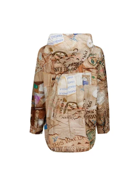 Kurtka Vivienne Westwood z kapturem z nadrukiem