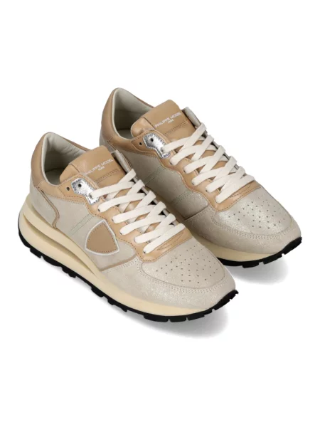 Buty do biegania Philippe Model skórzane do biegania szare