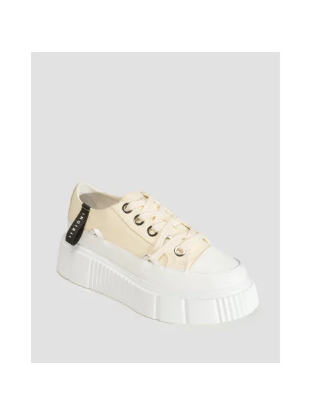 Pantofi Pentru Femei Bej Inuikii Matilda Canvas Low 23 galben