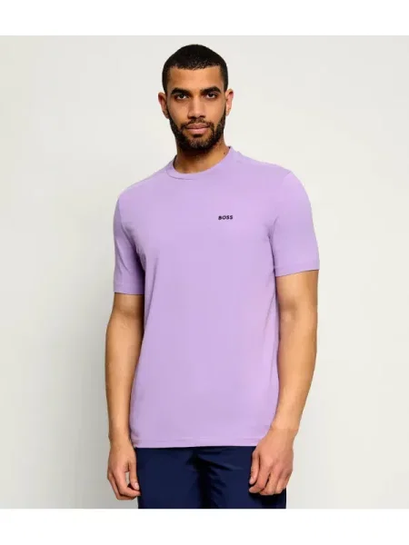 BOSS GREEN Tricou | stretch verde