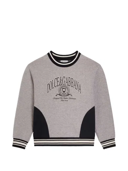 Bluza dziecięca Dolce And Gabbana szara