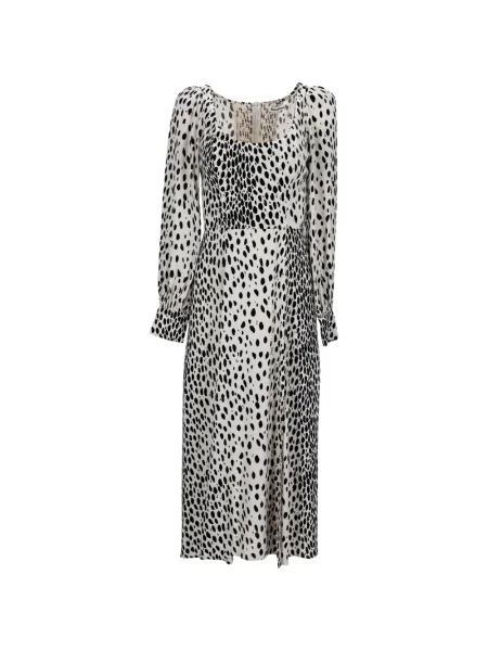 Rochie midi Reformation cu imagine până la genunchi de costum