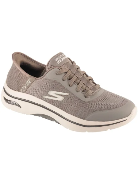 Tenisky Skechers hnedá