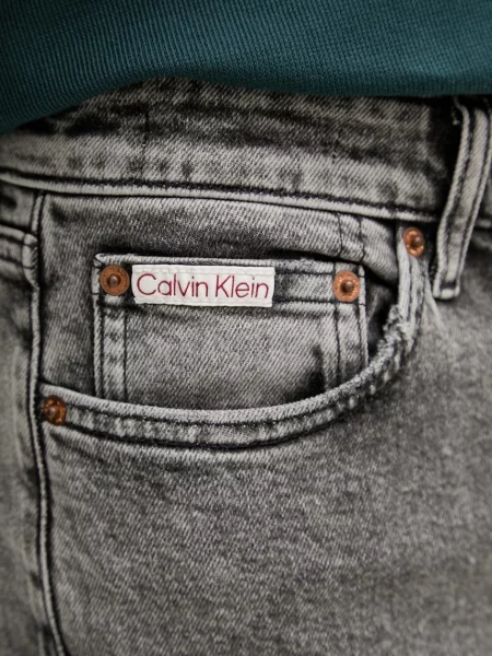 Calvin Klein Jeans дънки slim fit мъжки сиво