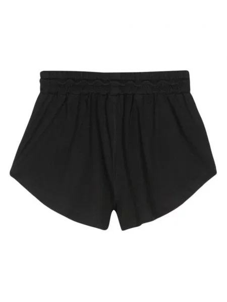 Siuvinėtos šortai Msgm juoda
