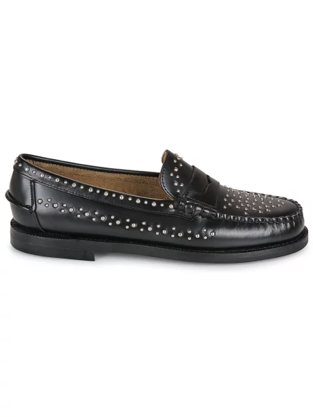 Pantofi Sebago cu tepi negru