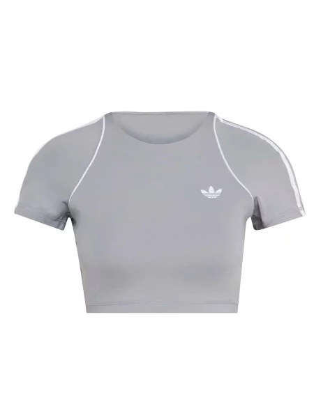 ADIDAS PERFORMANCE Tricou funcțional gri alb