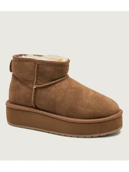 EMU Australia Bocanci Stinger Micro | piele întoarsă maro