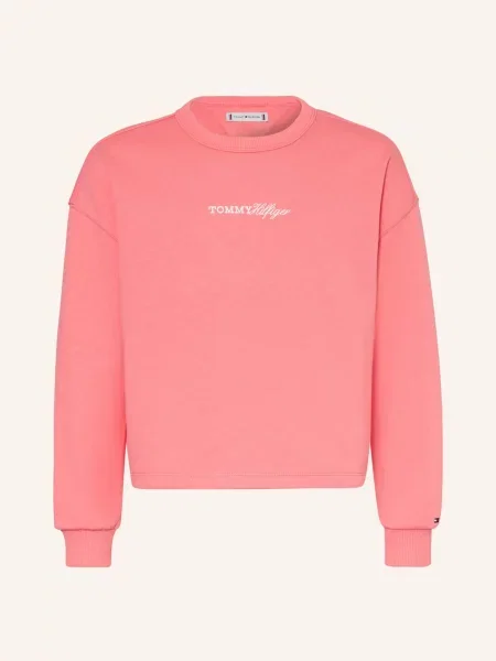 Tommy Hilfiger Mikina světle červená růžová