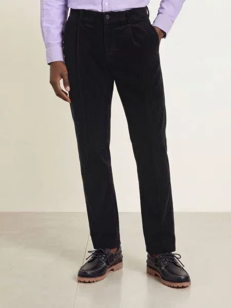 Gant Kordové Kalhoty Regular Fit tmavě modrá