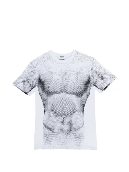 Tricou Moschino cu imagine alb
