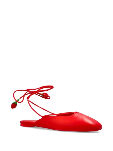 Privjesak Kate Spade s vezicama s čipkom crvena