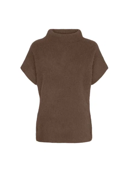 Sweter Btfcph z kaszmiru brązowy