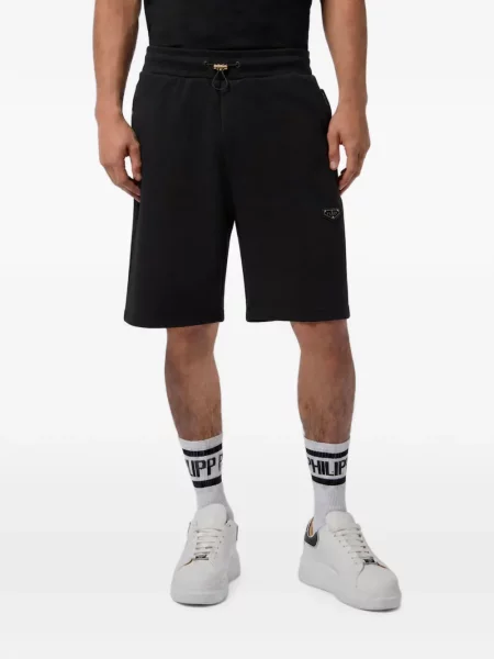 Pantaloni scurți Philipp Plein negru