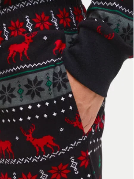 Pyžamo Jack & Jones černé