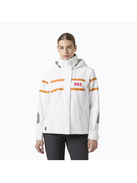 Geacă de navigație pentru femei Helly Hansen Salt Inshore white alb