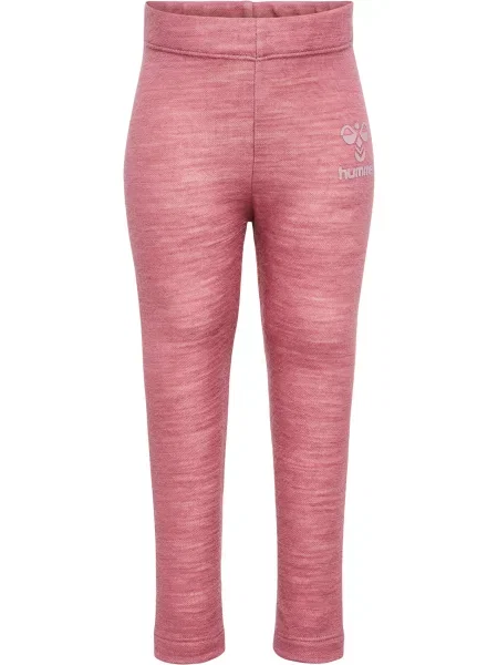 Legginsy dla dziewczynki Hummel Wolly różowe