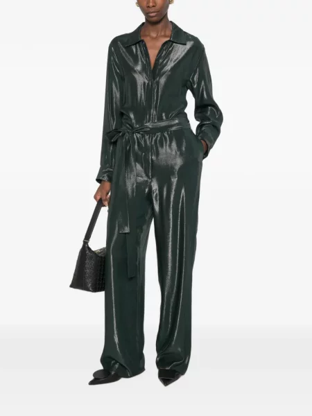 Cu centură salopetă Indress negru