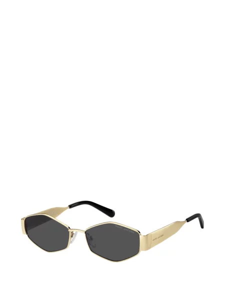 Ochelari de soare Marc Jacobs Eyewear cu imprimeu geometric auriu